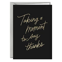 Taking a Moment to Say Thanks Blank Thank You Notes, Pack of 10 for only USD 10.49 | Hallmark