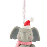 Baby Girl's First Christmas Elephant 2025 Ornament for only USD 23.99 | Hallmark