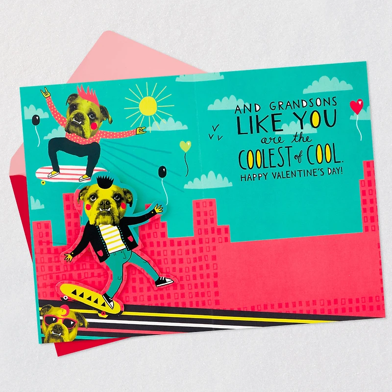 The Coolest of Cool Pop-Up Valentine's Day Card for Grandson for only USD 4.59 | Hallmark