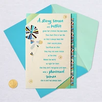 Geometric Flower Thanks and Love Card for Mom for only USD 7.99 | Hallmark