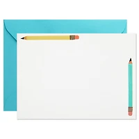 School Fun Flat Note Cards in Caddy, Box of 40 for only USD 10.99 | Hallmark