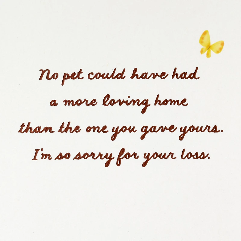 They Know When They're Loved Sympathy Card for Loss of Dog for only USD 4.59 | Hallmark