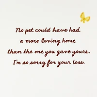 They Know When They're Loved Sympathy Card for Loss of Dog for only USD 4.59 | Hallmark