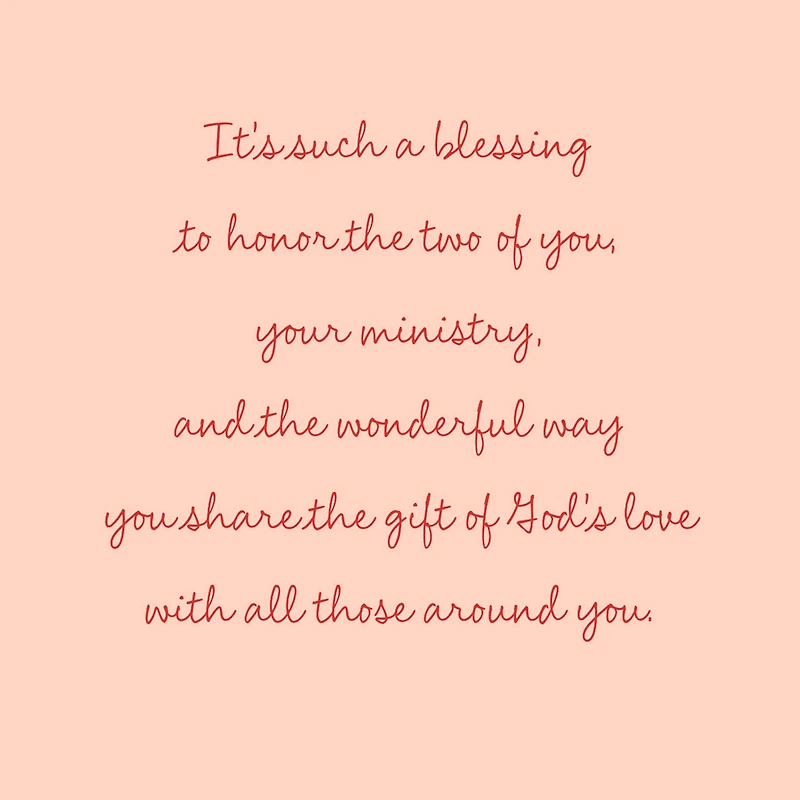 Beautiful Blooms Clergy Appreciation Card for Couple for only USD 3.59 | Hallmark