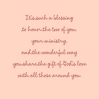 Beautiful Blooms Clergy Appreciation Card for Couple for only USD 3.59 | Hallmark