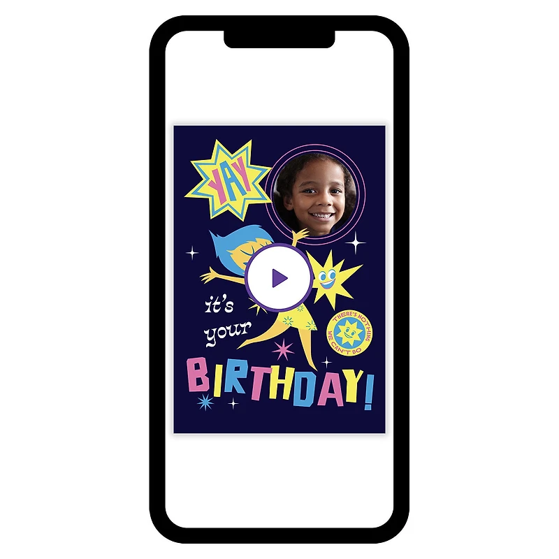 Disney/Pixar Inside Out Feel the Joy Custom Birthday Card for only USD 4.99 | Hallmark