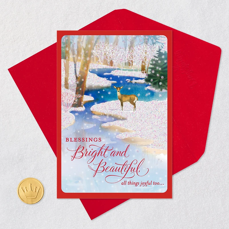 Blessings Bright and Beautiful Christmas Card for only USD 1.98 | Hallmark