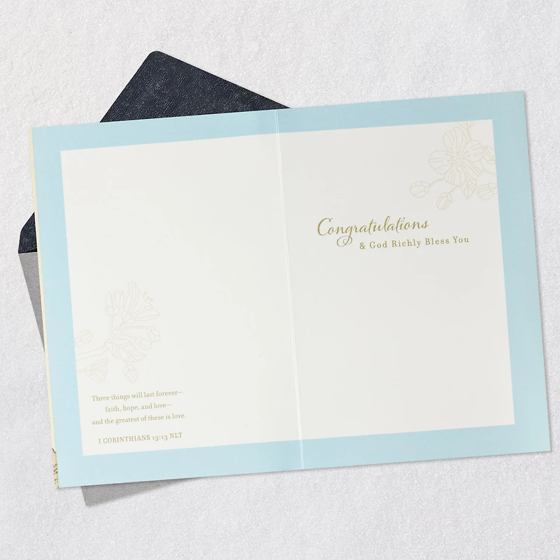 May God Richly Bless You Religious Wedding Card for only USD 6.99 | Hallmark