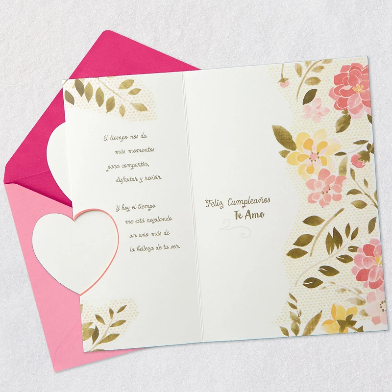Time Only Makes You More Beautiful to Me Spanish-Language Birthday Card for only USD 4.59 | Hallmark
