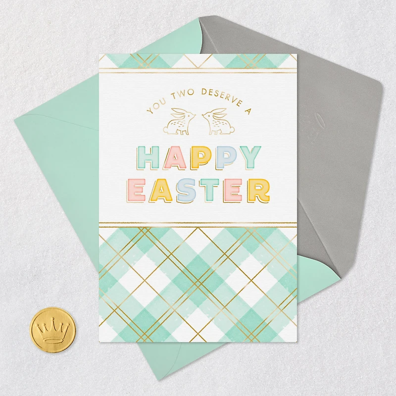 Extra Bright Spring and Extra Light Hearts Easter Card for Couple for only USD 3.99 | Hallmark
