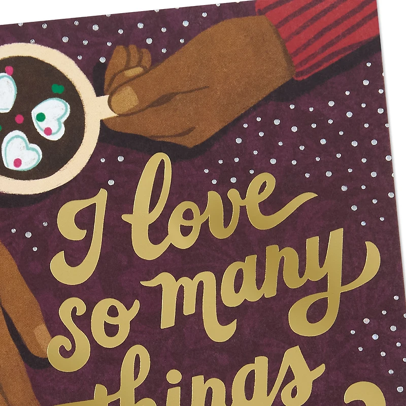 Celebrating All We Share Romantic Christmas Card for only USD 4.59 | Hallmark