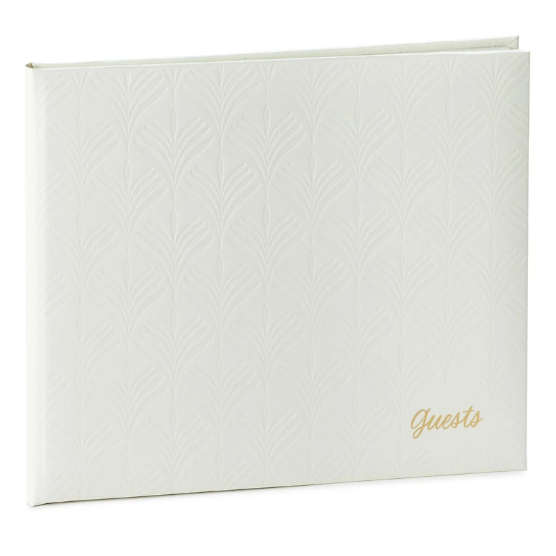 Ivory Botanical Pattern Guest Book for only USD 19.99 | Hallmark