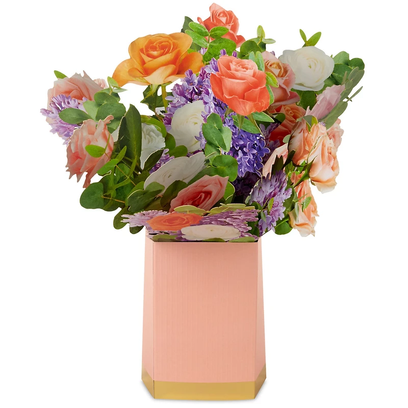 Jumbo Flower Bouquet in Vase 3D Pop-Up Mother's Day Card for only USD 12.99 | Hallmark