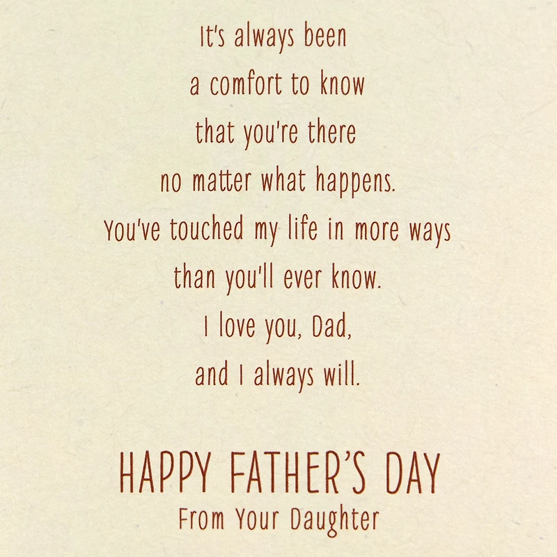 I'll Always Love You Father's Day Card for Dad From Daughter for only USD 5.99 | Hallmark