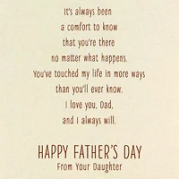I'll Always Love You Father's Day Card for Dad From Daughter for only USD 5.99 | Hallmark