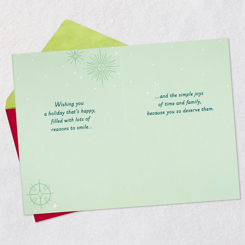 Smiles and Simple Joys Christmas Card for Son-in-Law for only USD 3.59 | Hallmark