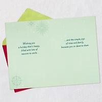 Smiles and Simple Joys Christmas Card for Son-in-Law for only USD 3.59 | Hallmark