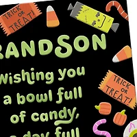 Candy, Fun and Heart Full of Happy Halloween Card for Grandson for only USD 3.99 | Hallmark