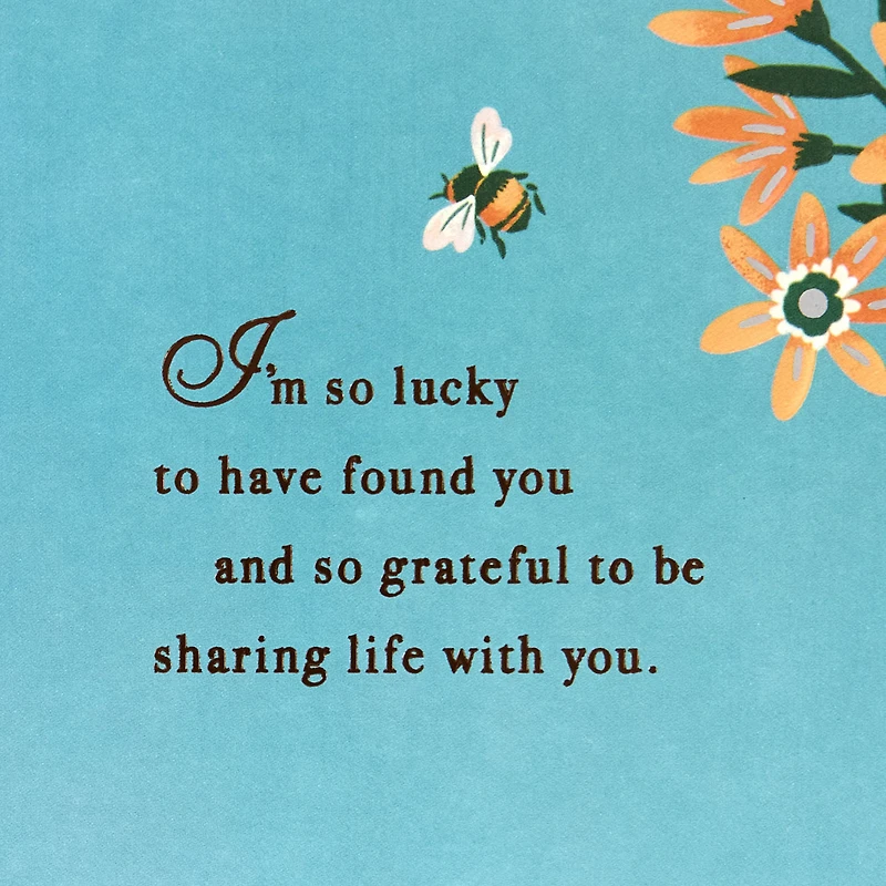 So Lucky and Grateful 55th Anniversary Card for Husband or Wife for only USD 4.99 | Hallmark