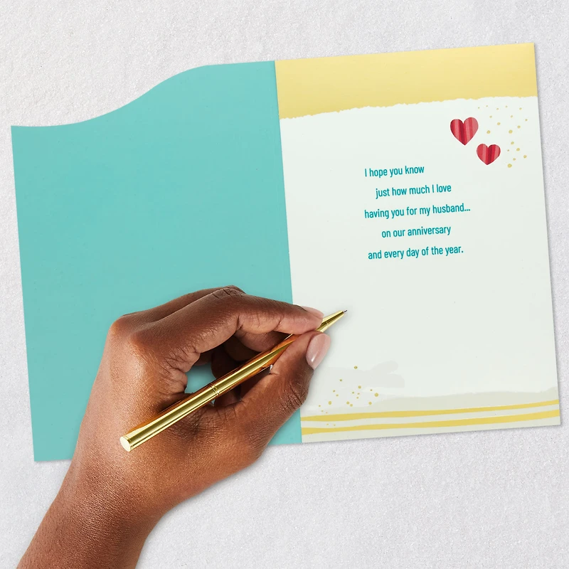 Grateful for Our Love Anniversary Card for Husband for only USD 5.99 | Hallmark