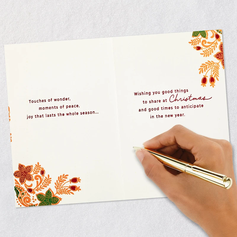 Wonder, Peace and Joy Christmas Card for Both for only USD 6.99 | Hallmark