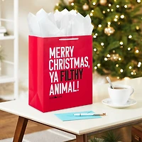 13" Home Alone Funny Quote Large Christmas Gift Bag for only USD 4.49 | Hallmark