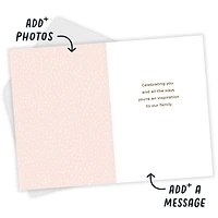 You're an Inspiration to Our Family Custom Mother's Day Card for only USD 4.99 | Hallmark