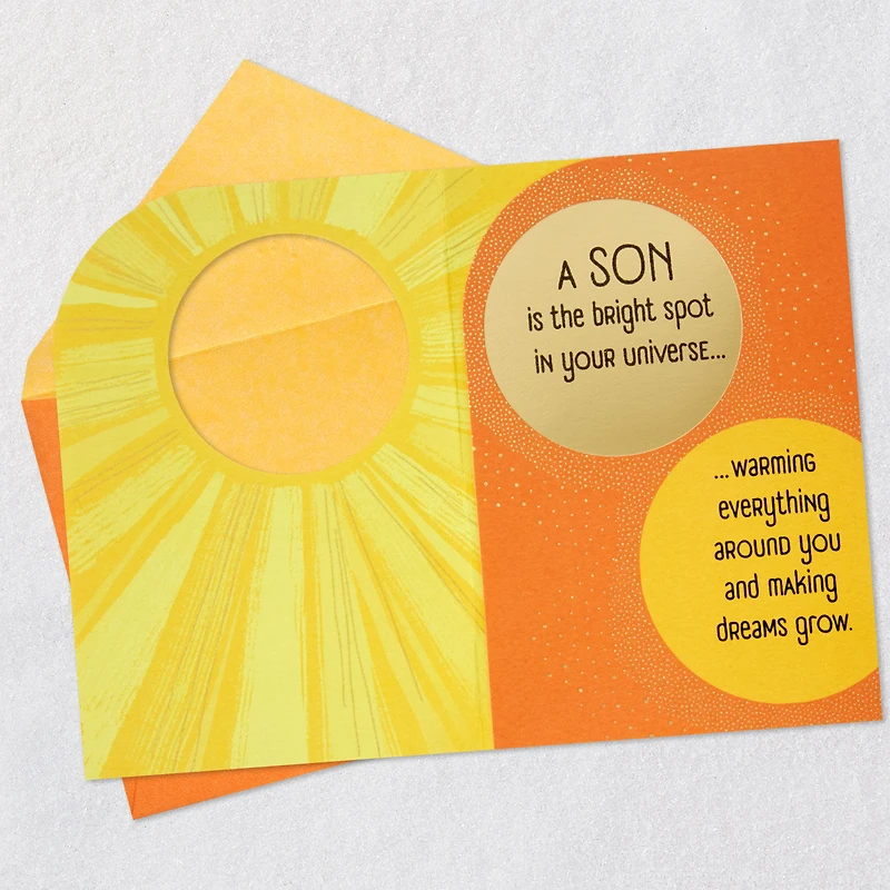 You're a Bright Spot in Our Universe Birthday Card for Son for only USD 5.99 | Hallmark