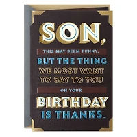 Laughs, Adventures and Lessons in Wonder Birthday Card for Son for only USD 5.59 | Hallmark