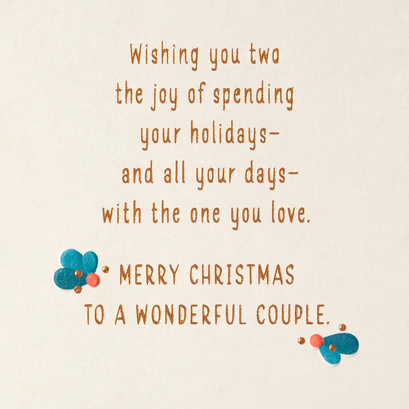 Wishing You Joy Christmas Card for Sister and Brother-in-Law for only USD 5.99 | Hallmark