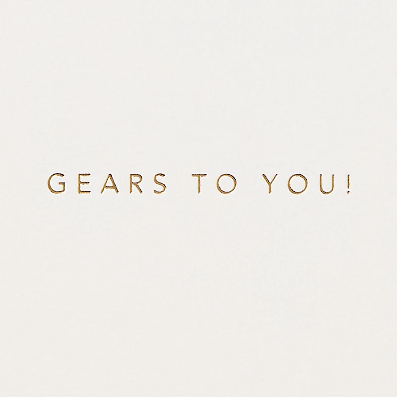 Gears to You Motorcycle Birthday Card for only USD 9.59 | Hallmark