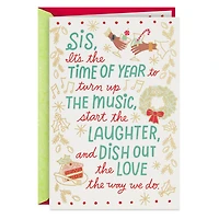 Dish Out the Love Christmas Card for Sis for only USD 2.99 | Hallmark