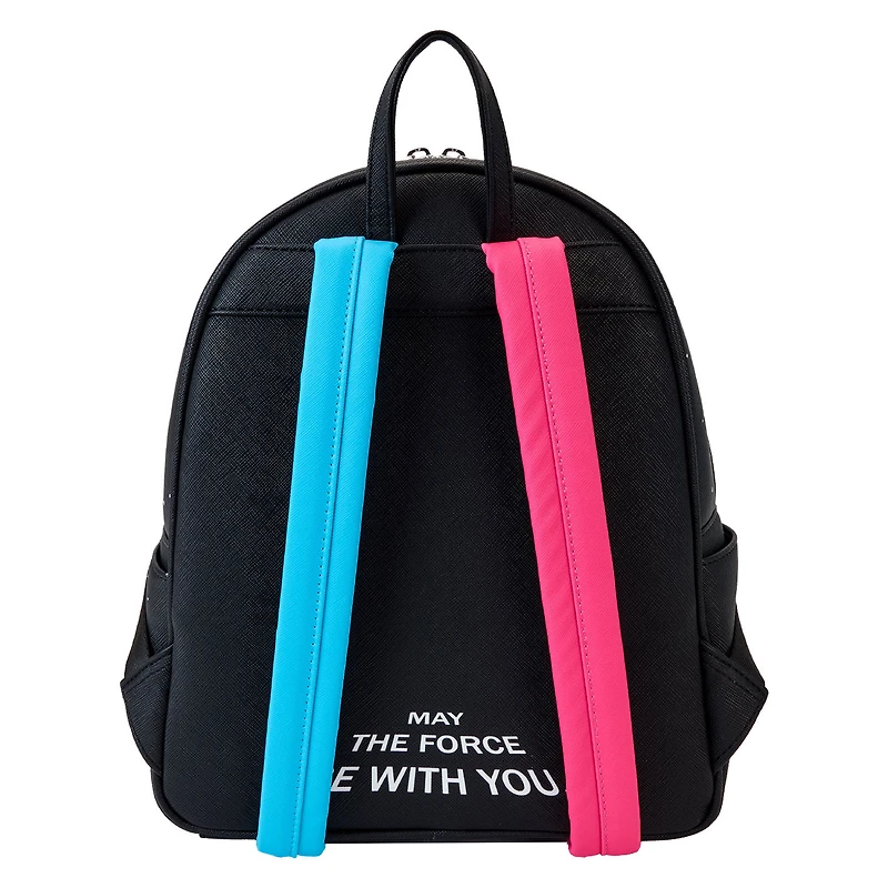Loungefly Star Wars Light-Up Neon Glow 70s Mini Backpack for only USD 80.00 | Hallmark