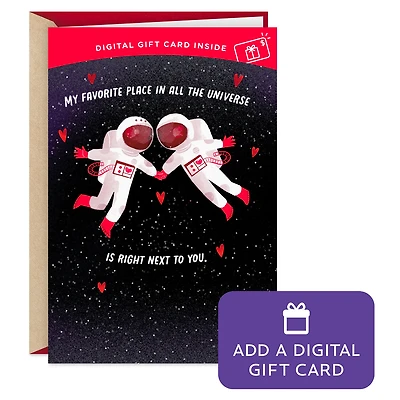 Love You to the Moon and Back Gift Card Greeting Romantic Valentine's Day Card for only USD 4.99 | Hallmark
