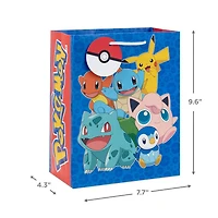 9.6" Pokémon on Blue Medium Gift Bag for only USD 3.49 | Hallmark
