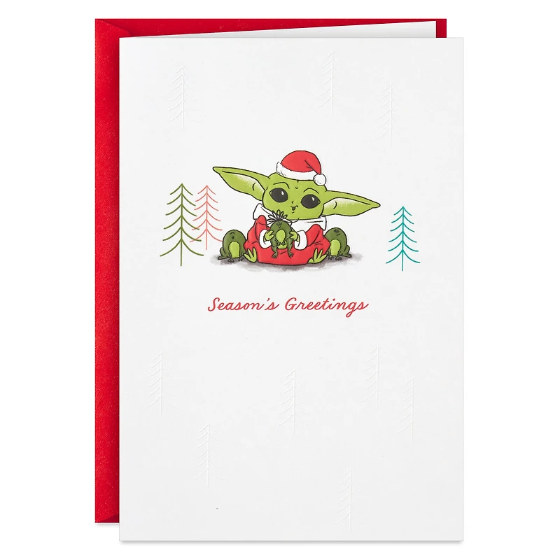 Star Wars: The Mandalorian™ Grogu™ Frogs Boxed Christmas Cards, Pack of 16 for only USD 15.49 | Hallmark