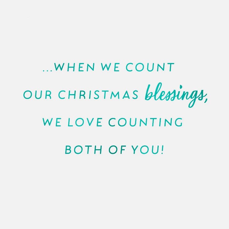 A Blessing to Us Christmas Card for Niece and Her Husband for only USD 2.99 | Hallmark