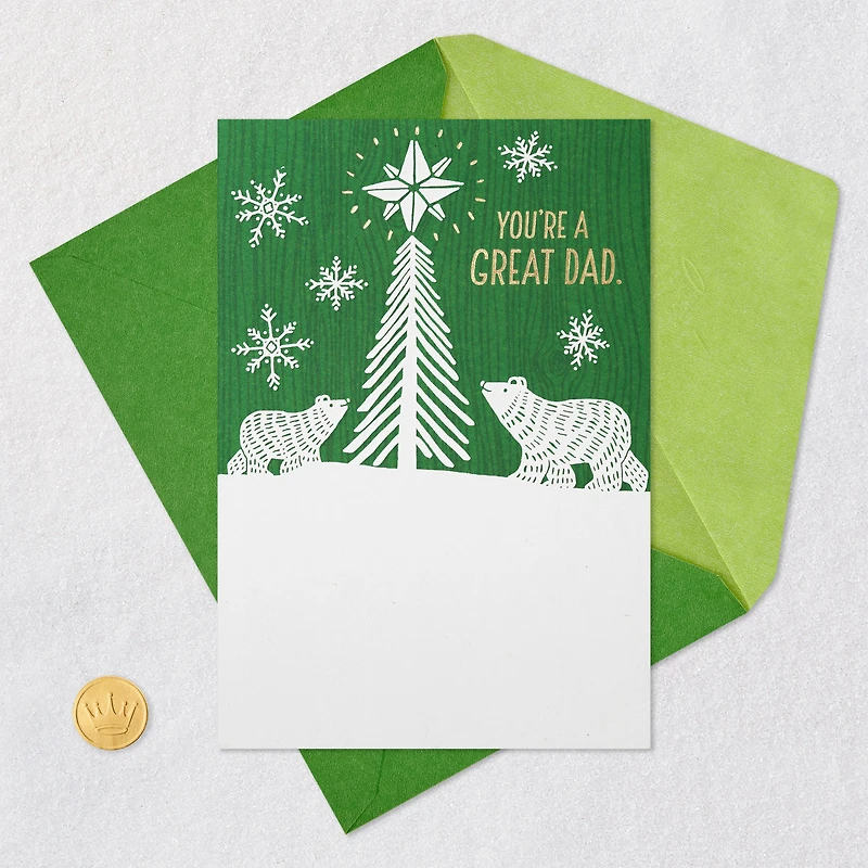 You're a Great Dad Christmas Card for only USD 6.59 | Hallmark