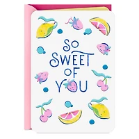 So Sweet of You Thank You Card for only USD 3.99 | Hallmark