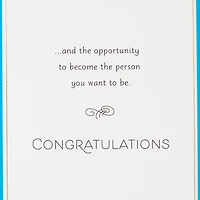 Wisdom, Confidence and Opportunity High School Graduation Card for only USD 5.59 | Hallmark