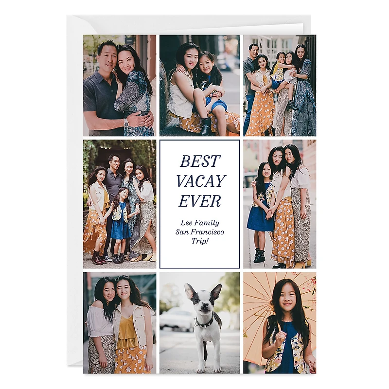 Personalized Photo Collage Border Photo Card for only USD 4.99 | Hallmark