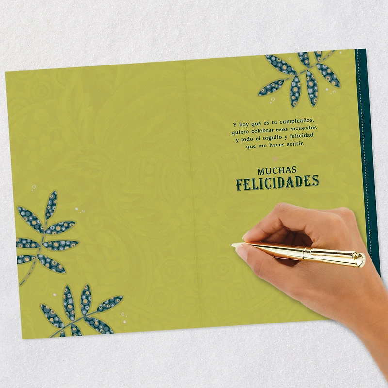 Celebrating You With Pride Spanish-Language Birthday Card for Grandson for only USD 2.99 | Hallmark