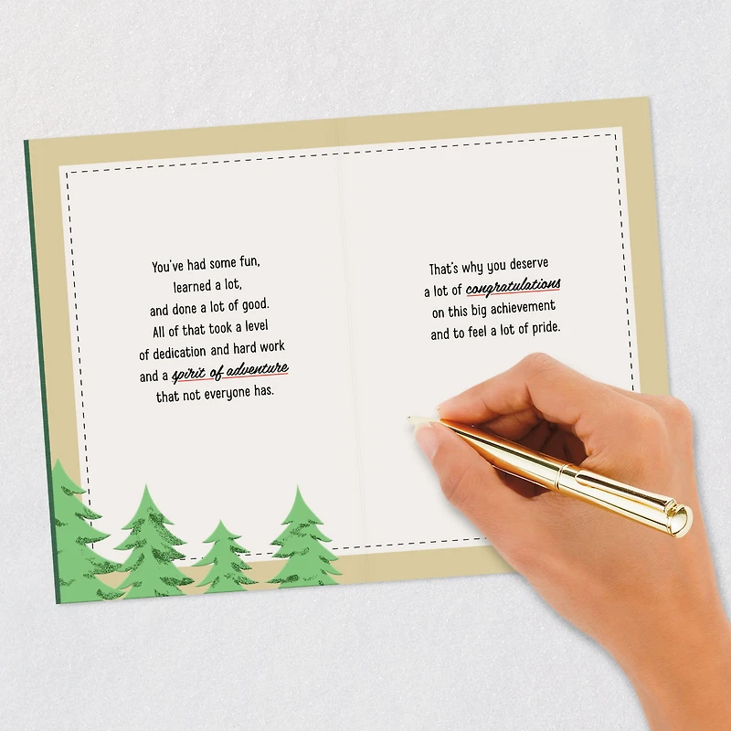 Spirit of Adventure Eagle Scout Congratulations Card for only USD 2.99 | Hallmark