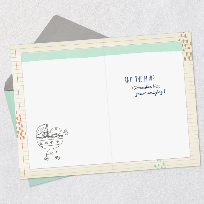 Parenting Tips New Baby Card for only USD 3.99 | Hallmark