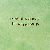 Praying God Will Carry You Through Religious Encouragement Card for only USD 4.99 | Hallmark