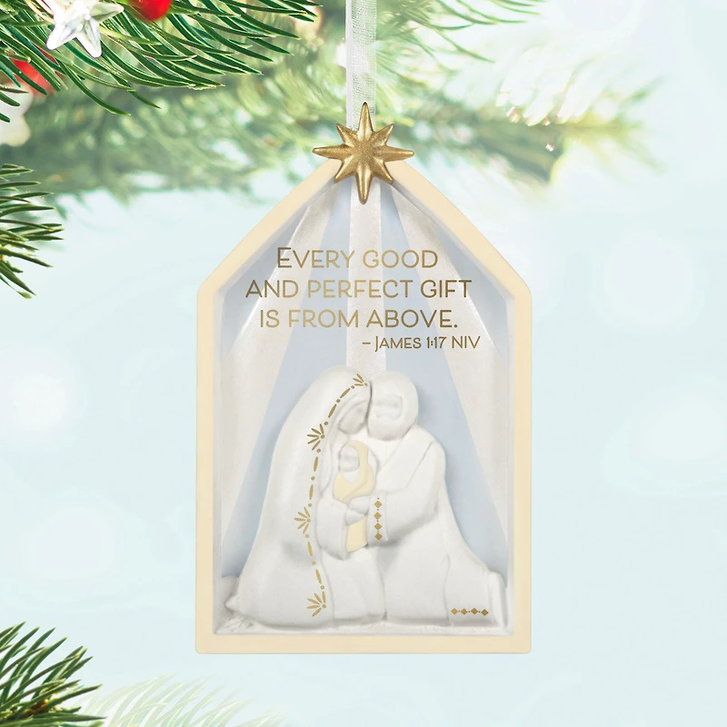 Gift From Above Nativity Porcelain Ornament for only USD 30.99 | Hallmark
