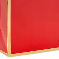 7.7" Gold Heart Handle Medium Red Square Gift Bag for only USD 6.99 | Hallmark