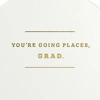 Going Places Paper Craft Graduation Card for only USD 5.99 | Hallmark