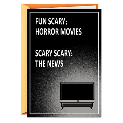 Choose Your Scary Wisely Funny Halloween Card for only USD 3.69 | Hallmark