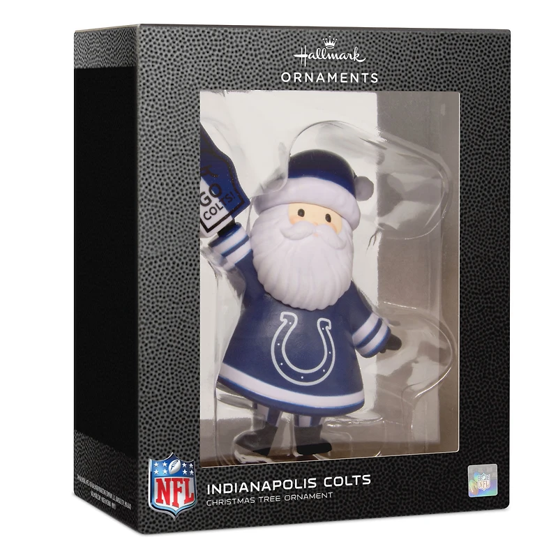 NFL Indianapolis Colts Santa Fan Hallmark Ornament for only USD 12.99 | Hallmark
